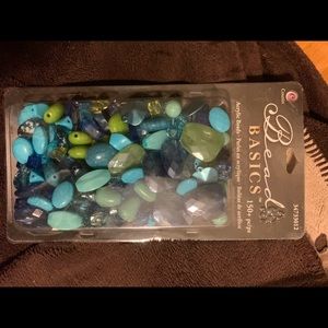 Bead Basics blue bead pack NIP
